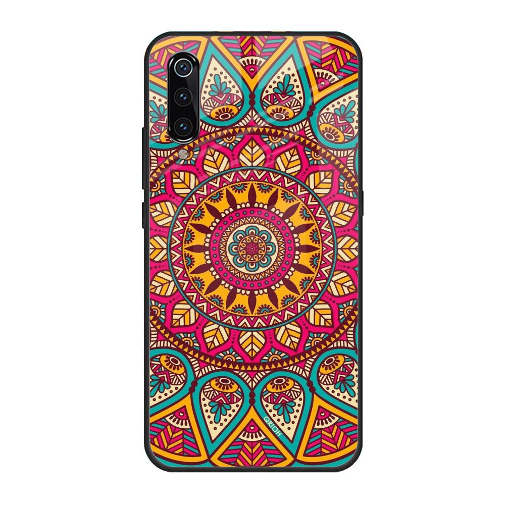 Elegant Mandala Xiaomi Mi A3 Glass Back Cover Online