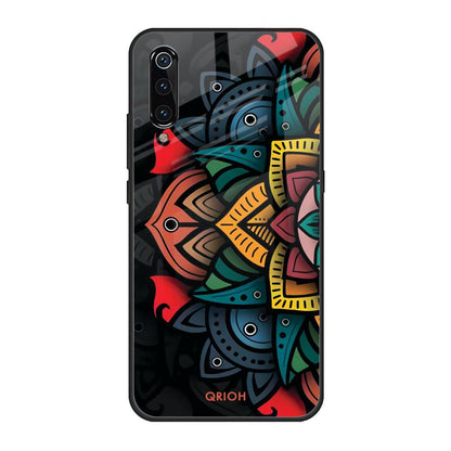 Retro Gorgeous Flower Xiaomi Mi A3 Glass Back Cover Online