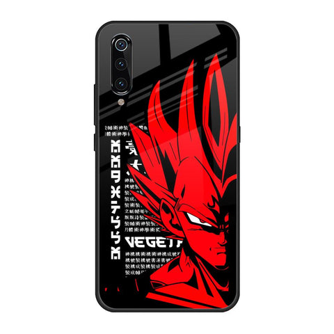 Red Vegeta Xiaomi Mi A3 Glass Back Cover Online