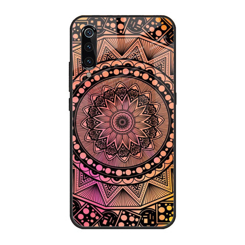 Floral Mandala Xiaomi Mi A3 Glass Back Cover Online