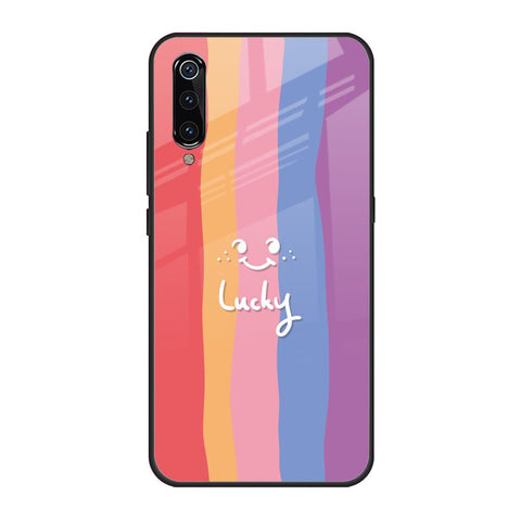 Lucky Abstract Xiaomi Mi A3 Glass Back Cover Online
