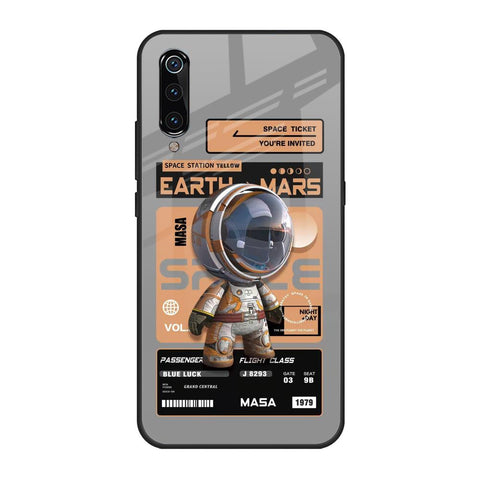 Space Ticket Xiaomi Mi A3 Glass Back Cover Online
