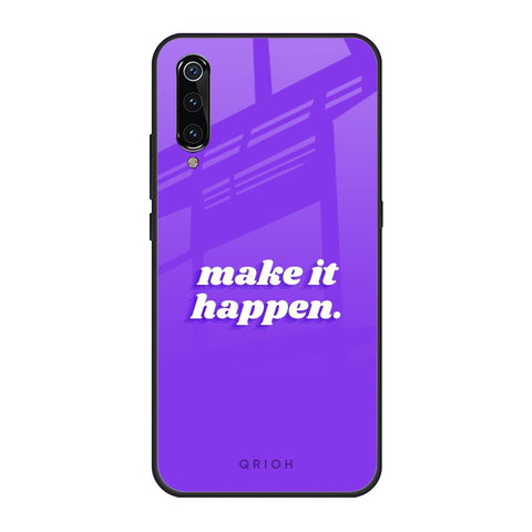 Make it Happen Xiaomi Mi A3 Glass Back Cover Online