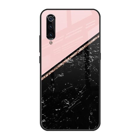 Marble Texture Pink Xiaomi Mi A3 Glass Cases & Covers Online