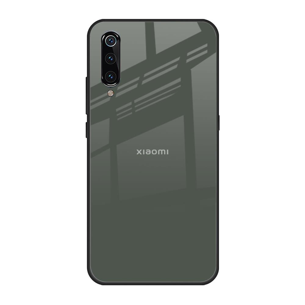 Charcoal Xiaomi Mi A3 Glass Back Cover Online