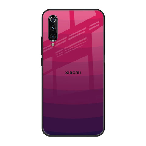 Wavy Pink Pattern Xiaomi Mi A3 Glass Back Cover Online