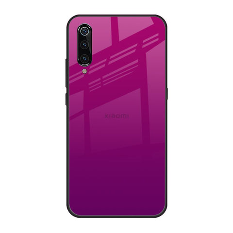 Magenta Gradient Xiaomi Mi A3 Glass Back Cover Online