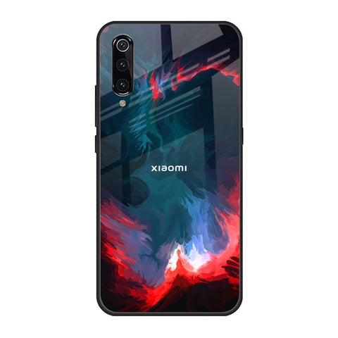 Brush Art Xiaomi Mi A3 Glass Back Cover Online