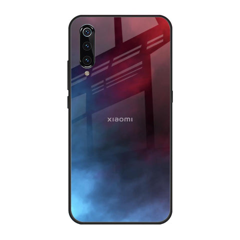 Smokey Watercolor Xiaomi Mi A3 Glass Back Cover Online