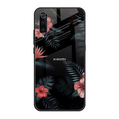 Tropical Art Flower Xiaomi Mi A3 Glass Back Cover Online