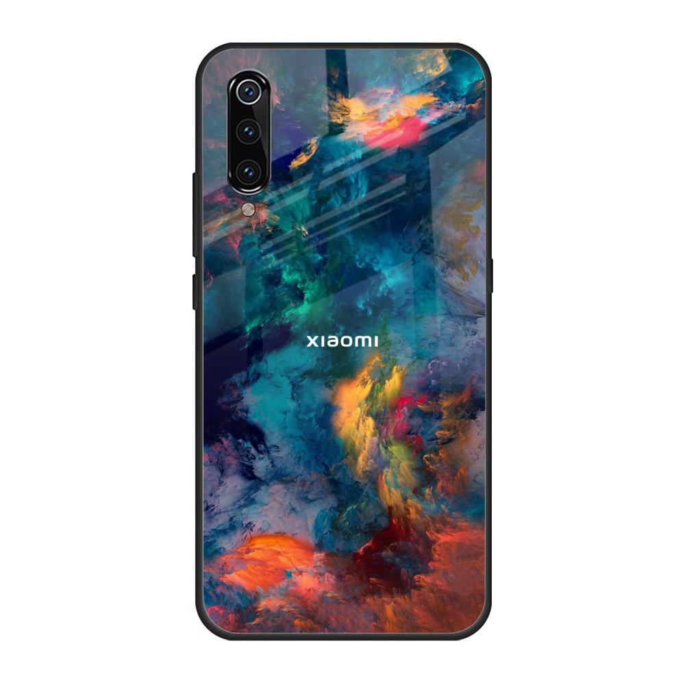 Colored Storm Xiaomi Mi A3 Glass Back Cover Online
