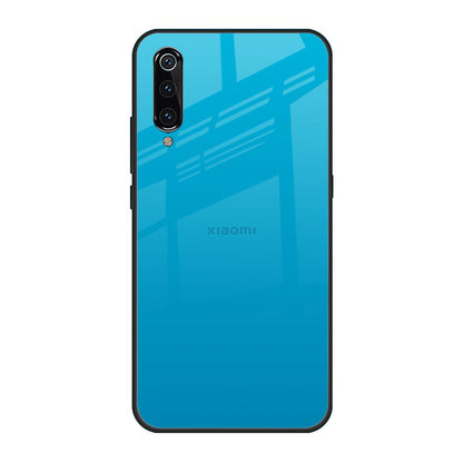 Blue Aqua Xiaomi Mi A3 Glass Back Cover Online