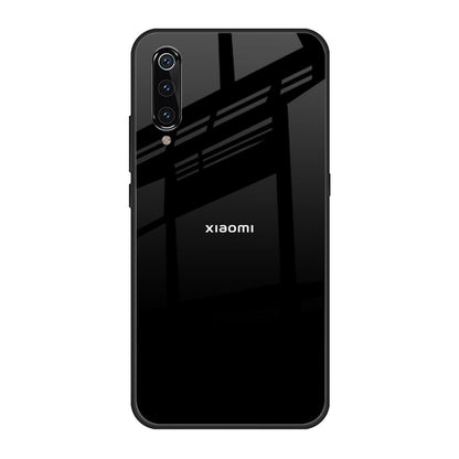 Jet Black Xiaomi Mi A3 Glass Back Cover Online