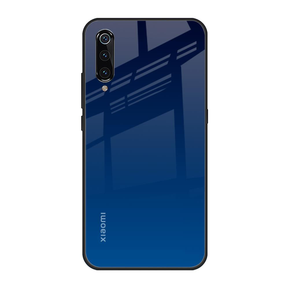 Very Blue Xiaomi Mi A3 Glass Back Cover Online