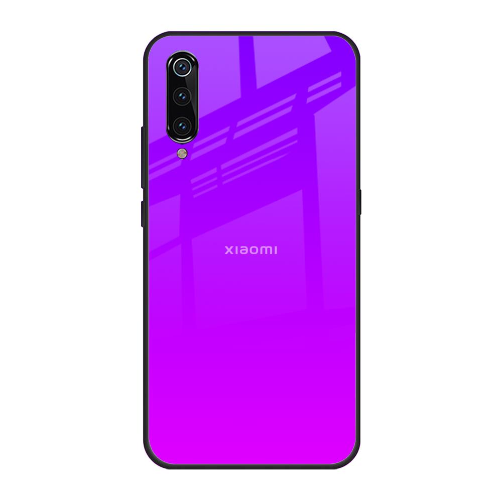 Purple Pink Xiaomi Mi A3 Glass Back Cover Online