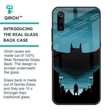 Cyan Bat Glass Case for Xiaomi Mi A3