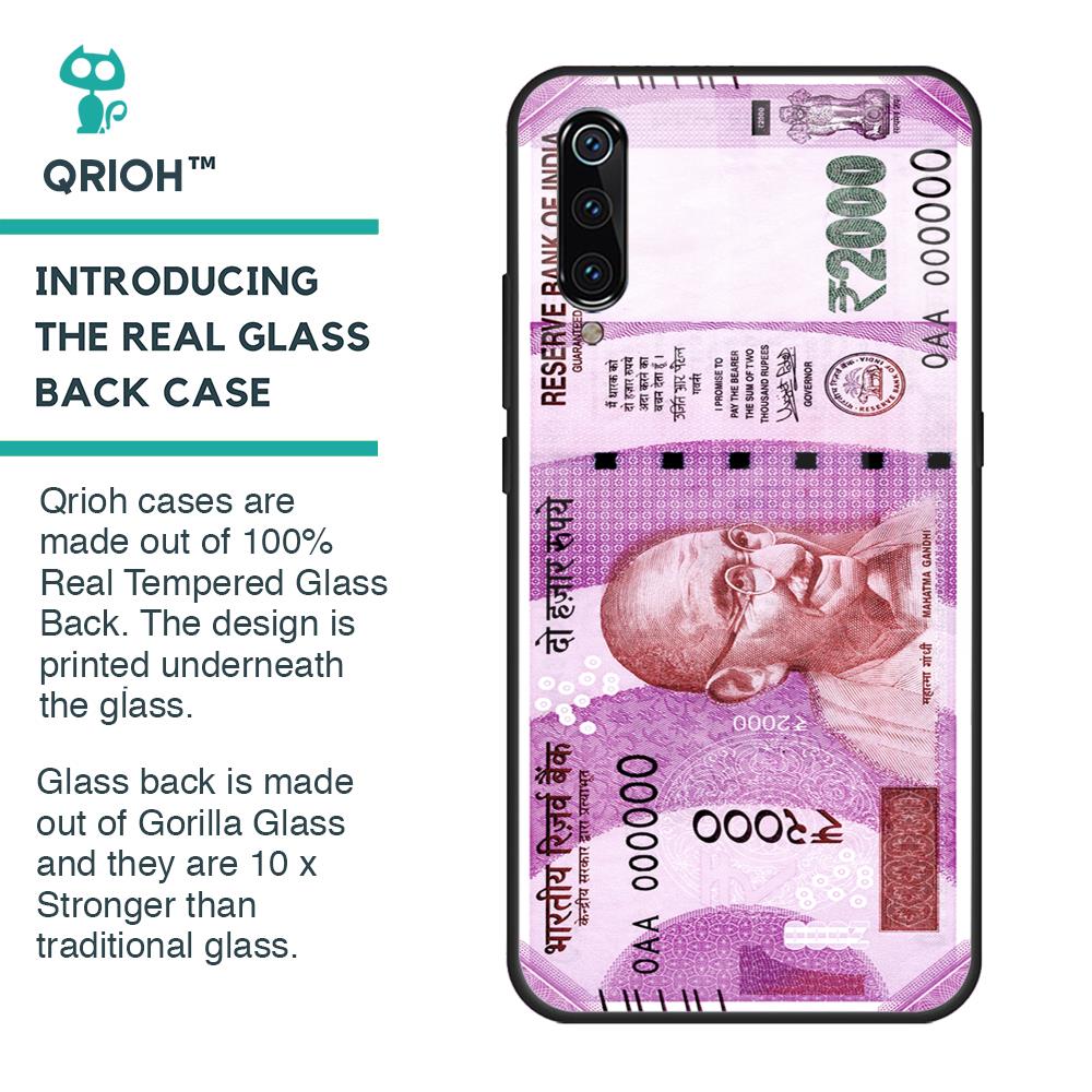 Stock Out Currency Glass Case for Xiaomi Mi A3