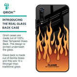 Fire Flame Glass Case for Xiaomi Mi A3