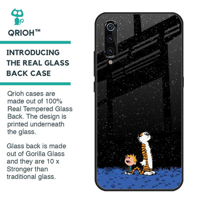 Night Sky Star Glass Case for Xiaomi Mi A3