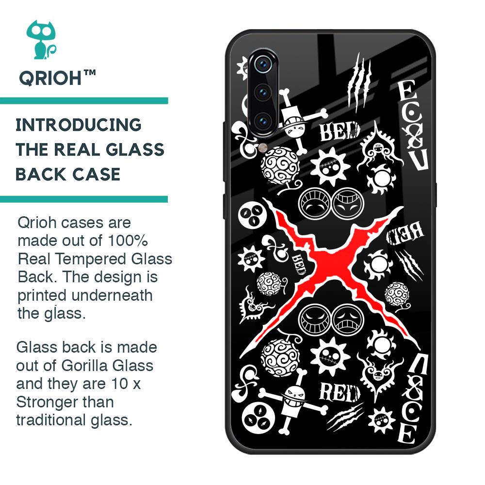 Red Zone Glass Case for Xiaomi Mi A3