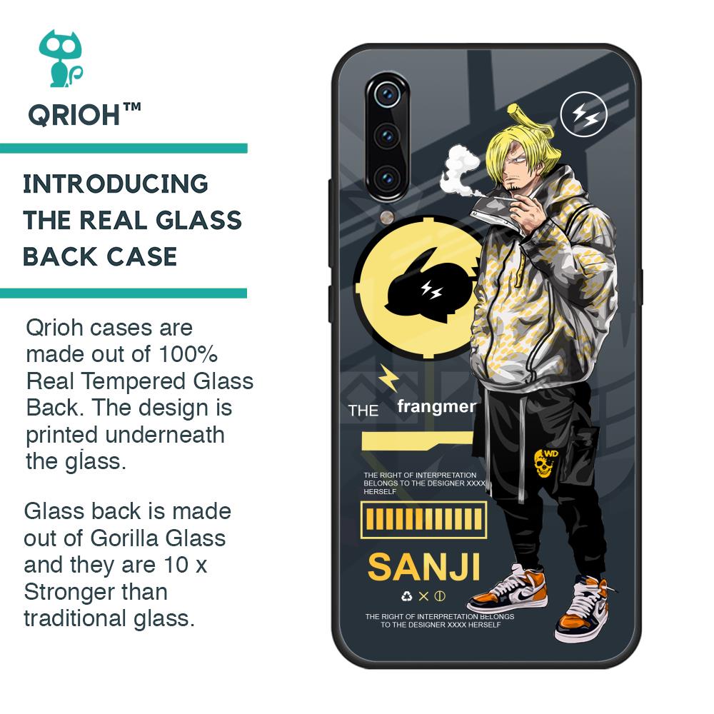 Cool Sanji Glass Case for Xiaomi Mi A3