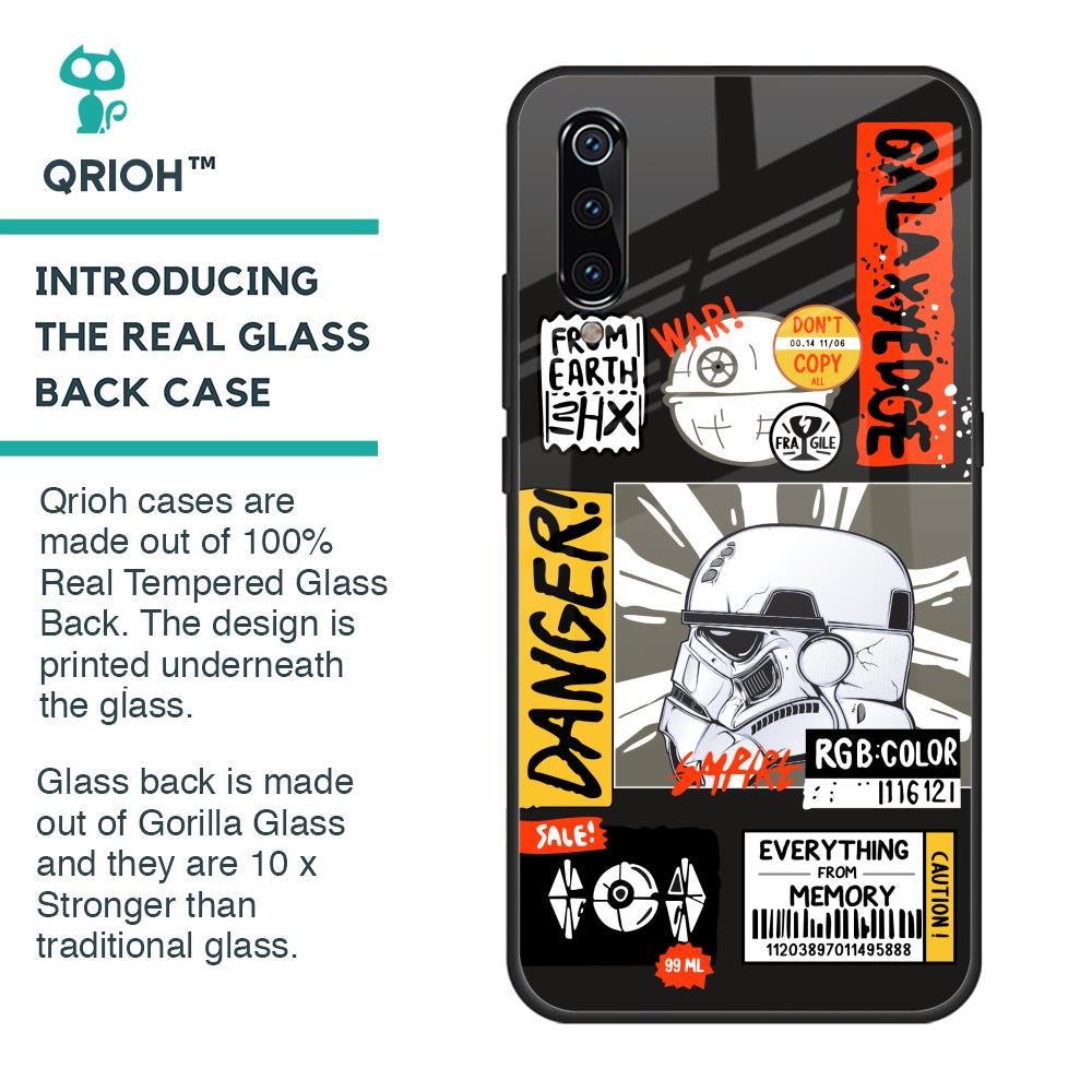Galaxy Edge Glass Case for Xiaomi Mi A3