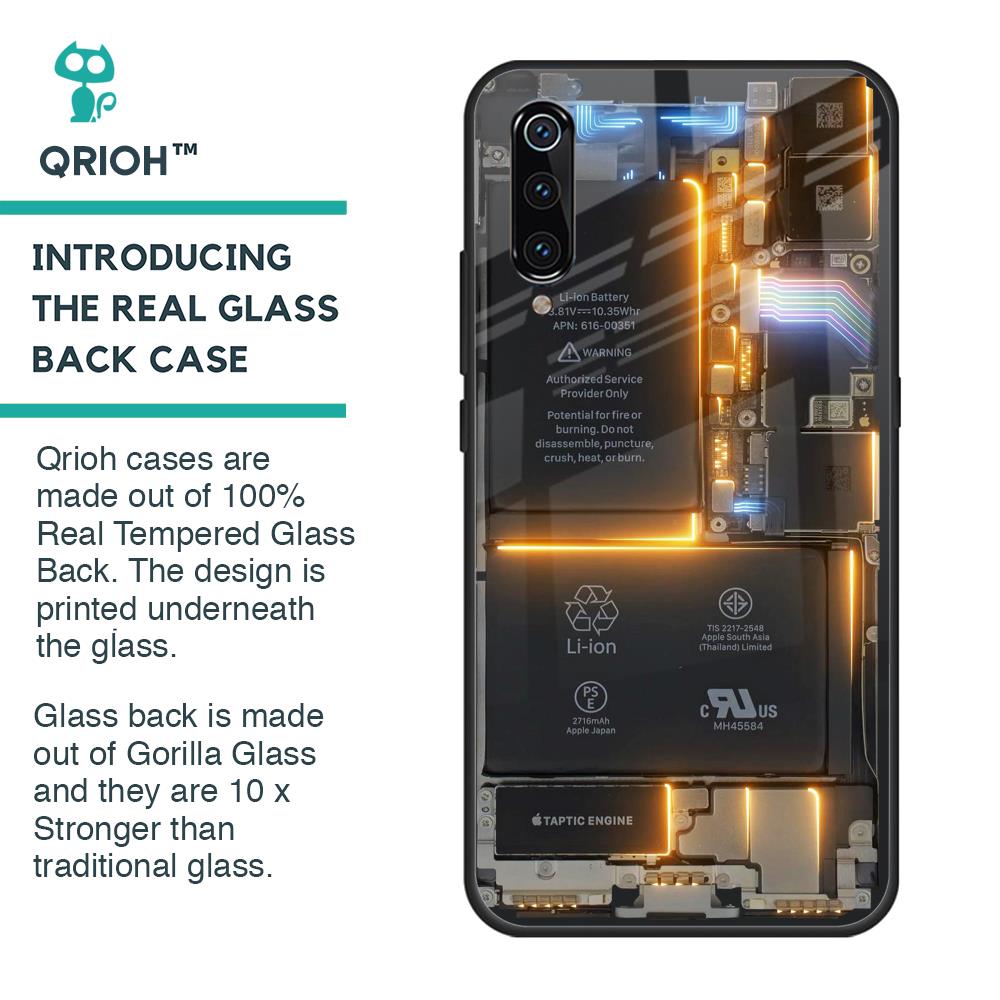 Glow Up Skeleton Glass Case for Xiaomi Mi A3