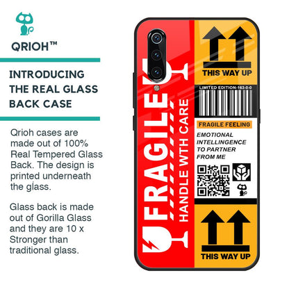 Handle With Care Glass Case for Xiaomi Mi A3