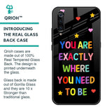 Magical Words Glass Case for Xiaomi Mi A3