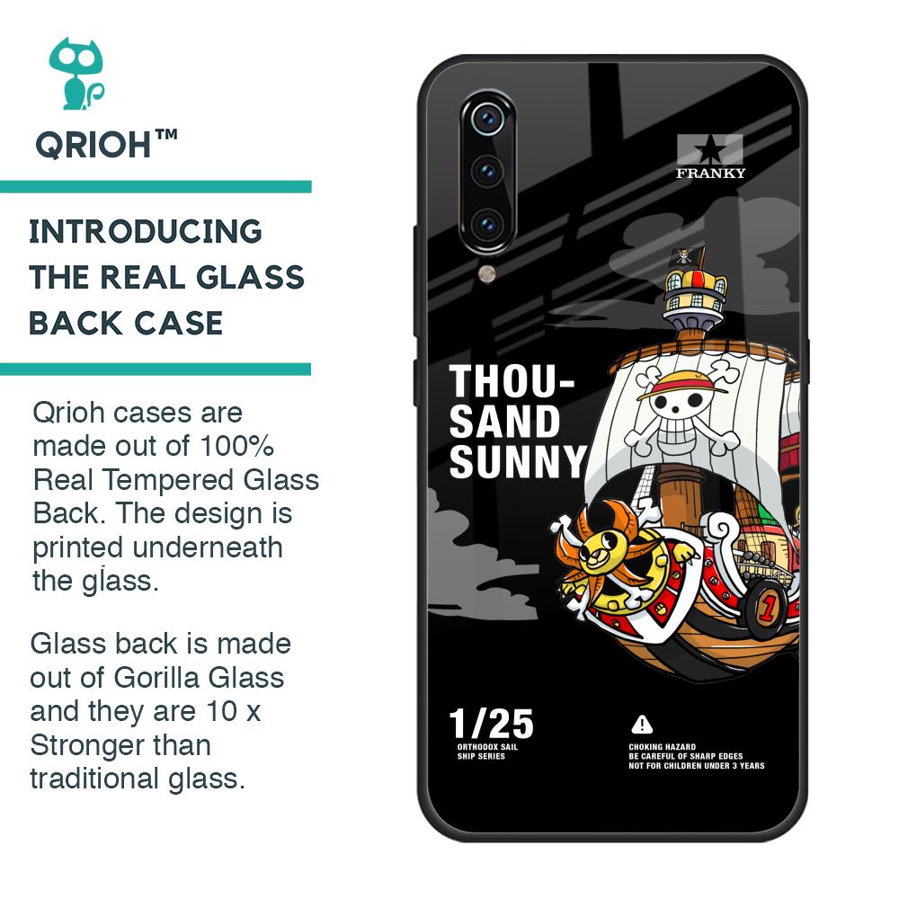Thousand Sunny Glass Case for Xiaomi Mi A3