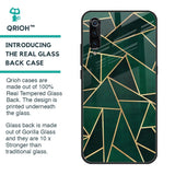 Abstract Green Glass Case For Xiaomi Mi A3