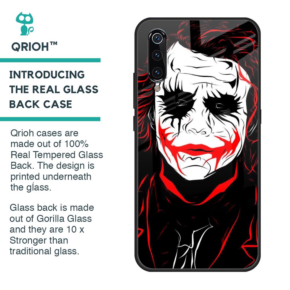 Life In Dark Glass Case For Xiaomi Mi A3