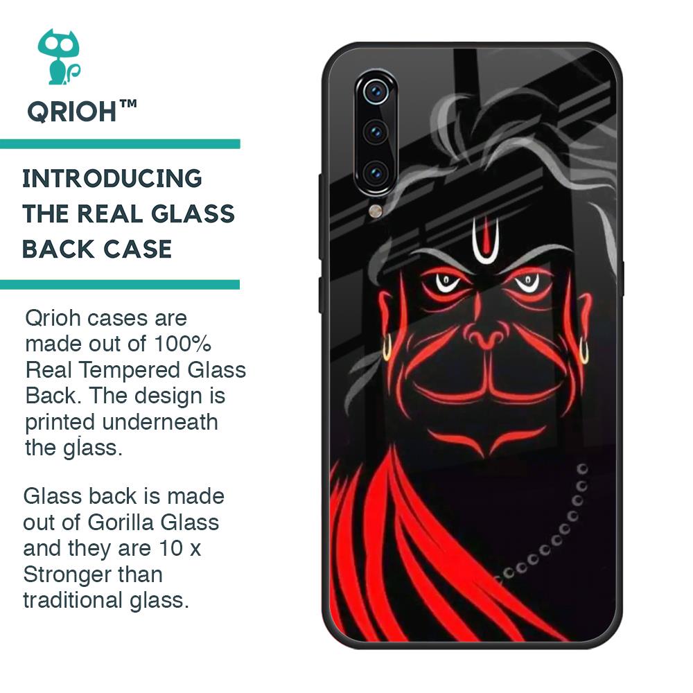 Lord Hanuman Glass Case For Xiaomi Mi A3
