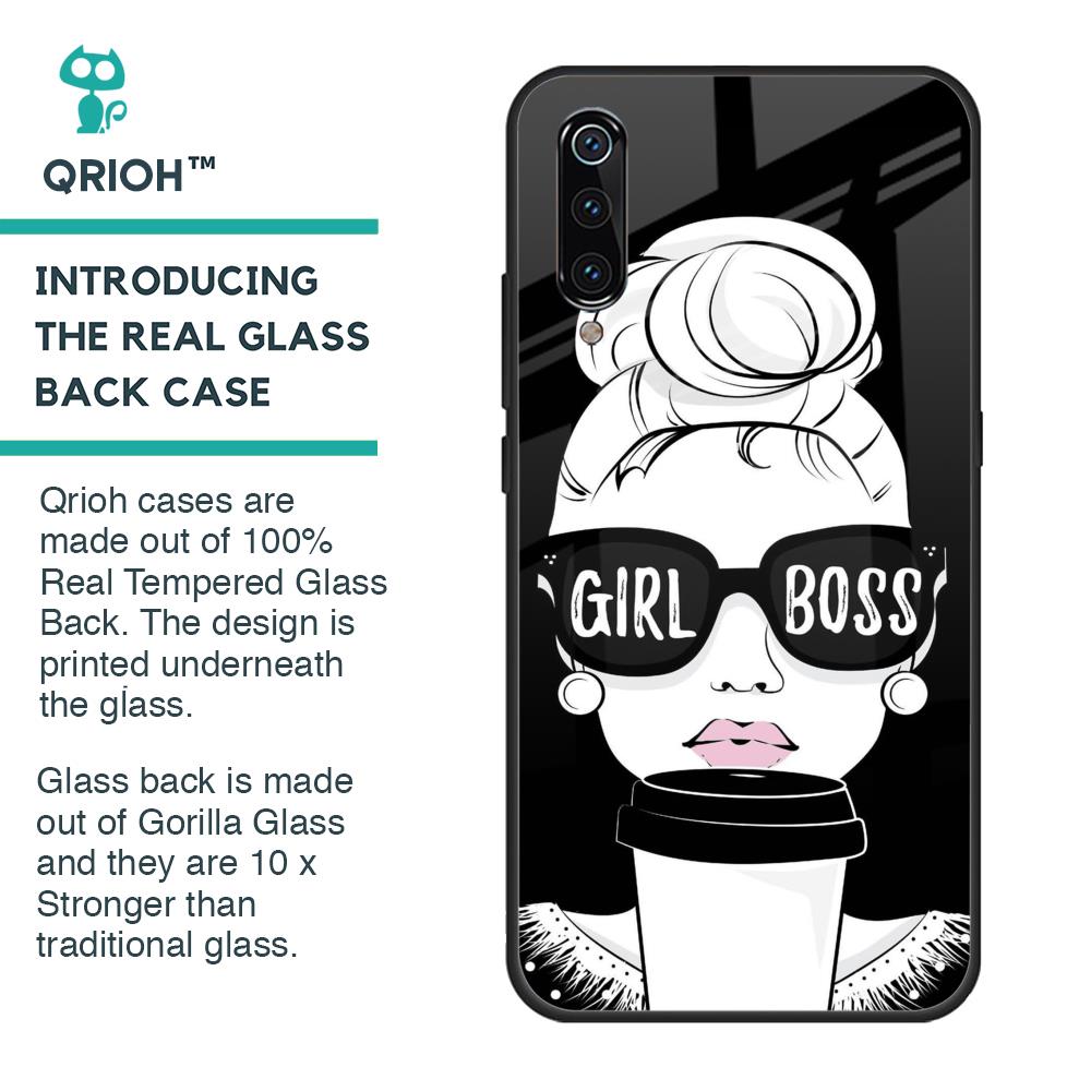 Girl Boss Glass Case For Xiaomi Mi A3