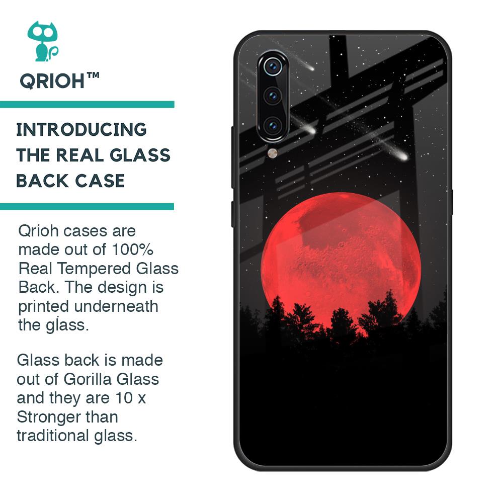 Moonlight Aesthetic Glass Case For Xiaomi Mi A3