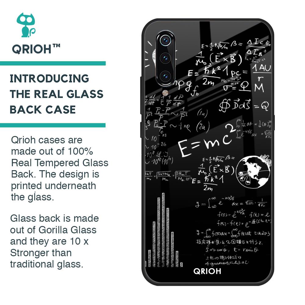 Funny Math Glass Case for Xiaomi Mi A3