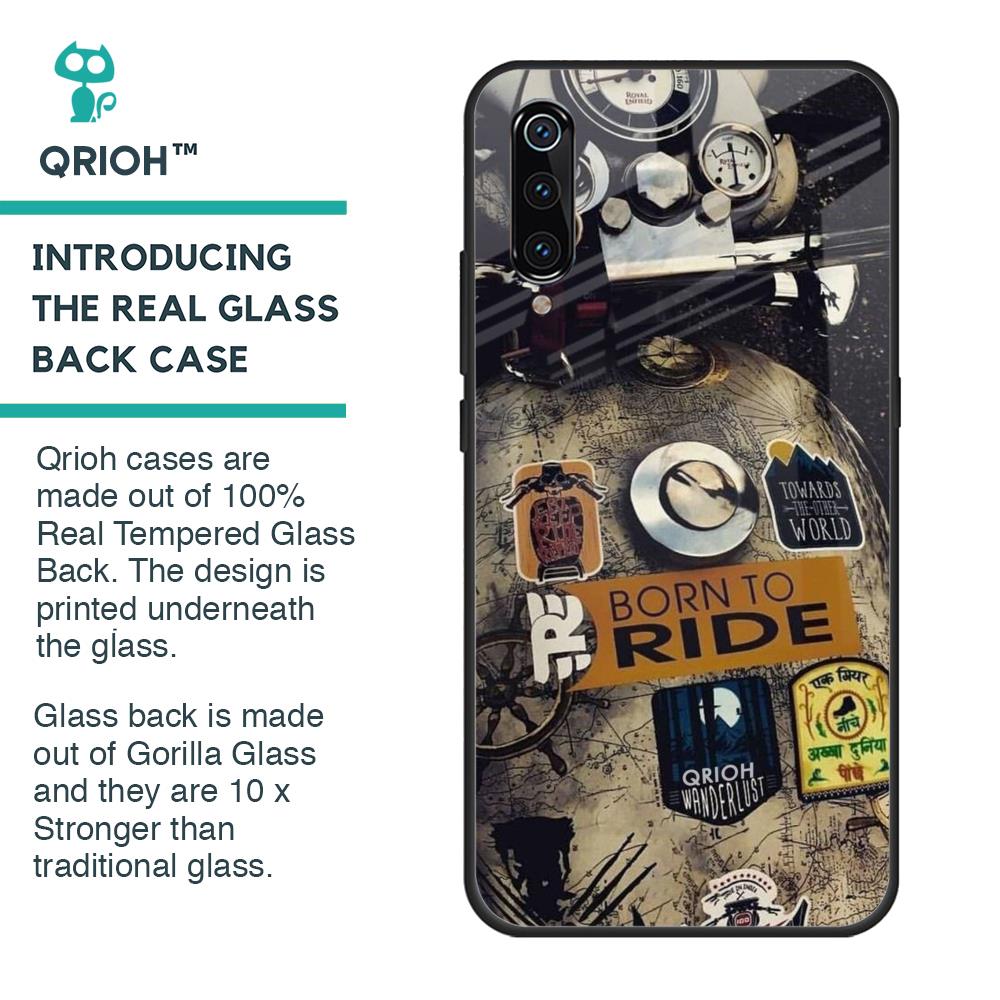 Ride Mode On Glass Case for Xiaomi Mi A3