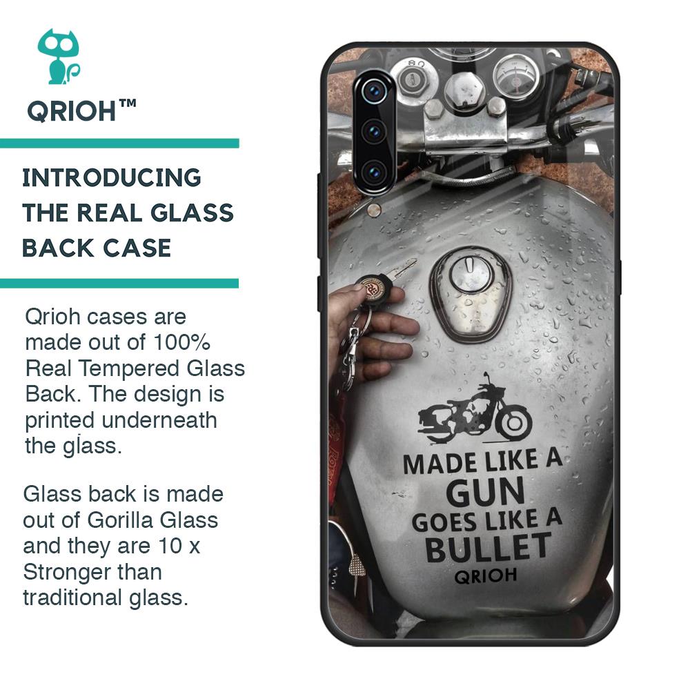 Royal Bike Glass Case for Xiaomi Mi A3