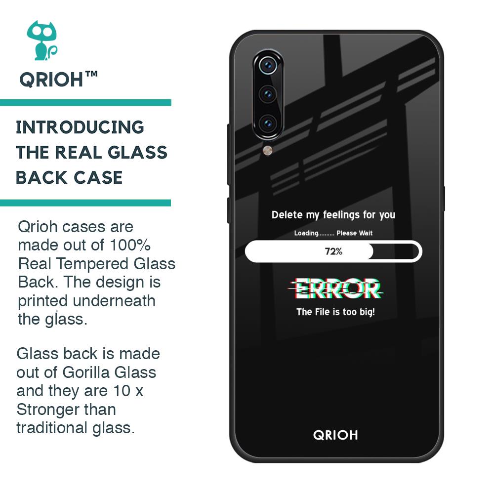 Error Glass Case for Xiaomi Mi A3