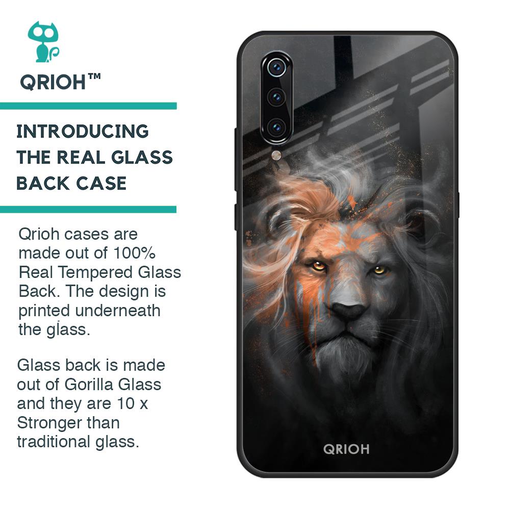 Devil Lion Glass Case for Xiaomi Mi A3