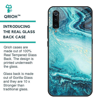 Sea Water Glass case for Xiaomi Mi A3