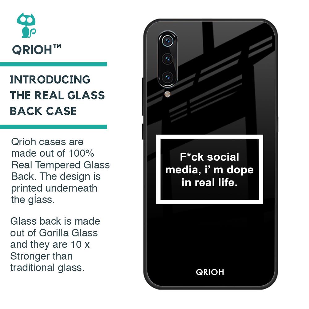 Dope In Life Glass Case for Xiaomi Mi A3