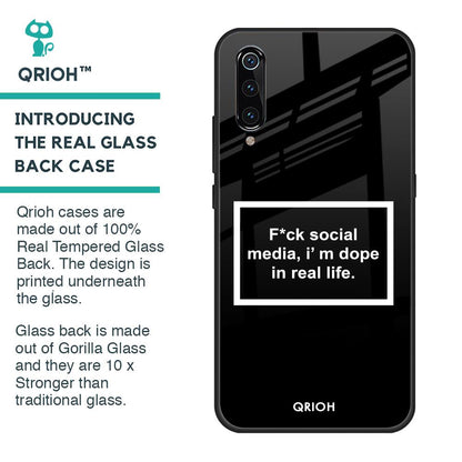 Dope In Life Glass Case for Xiaomi Mi A3