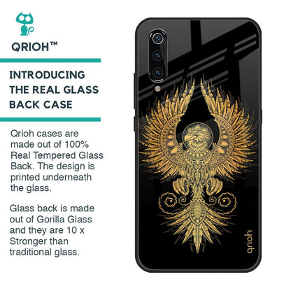 Mythical Phoenix Art Glass Case for Xiaomi Mi A3