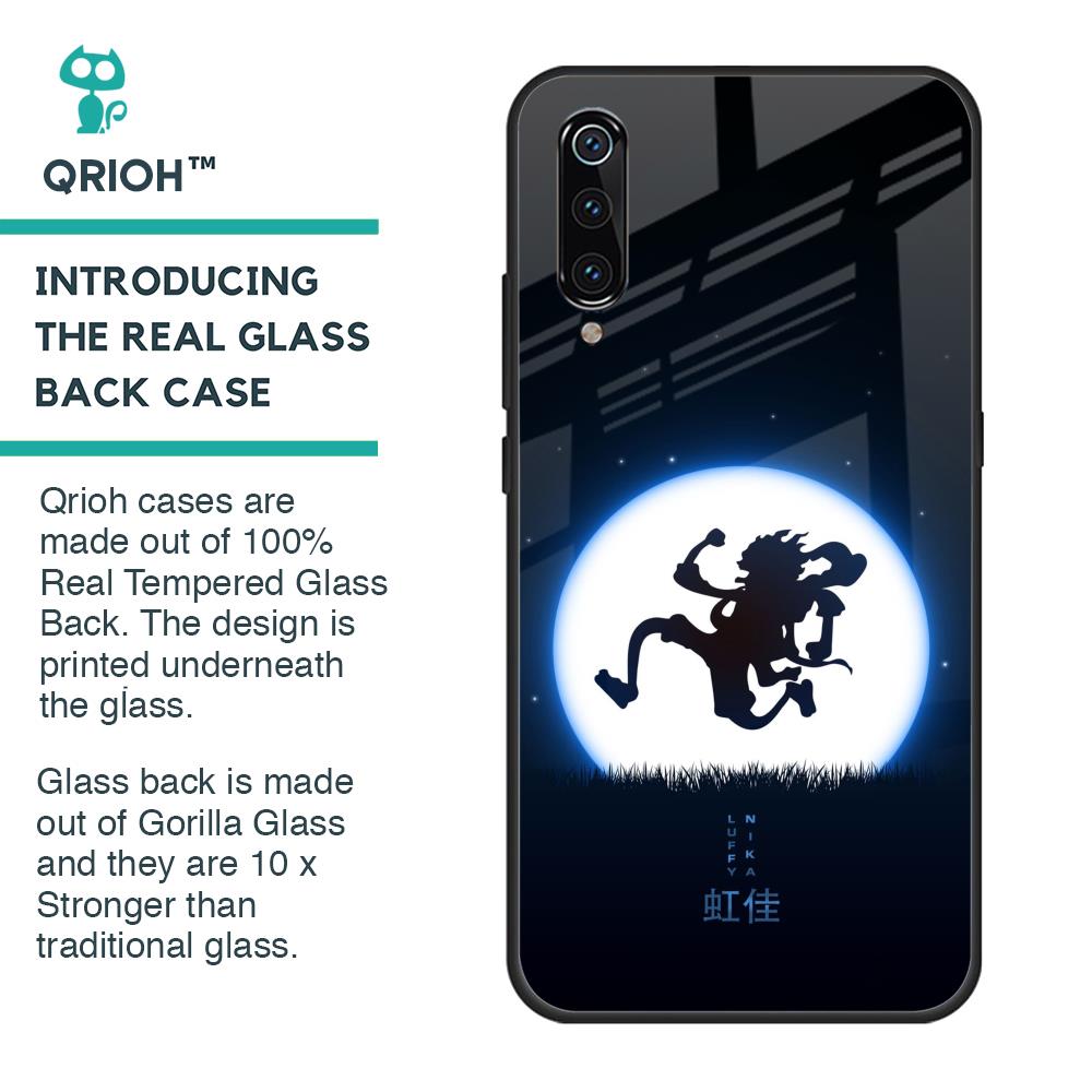Luffy Nika Glass Case for Xiaomi Mi A3