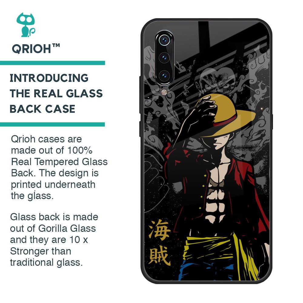 Dark Luffy Glass Case for Xiaomi Mi A3