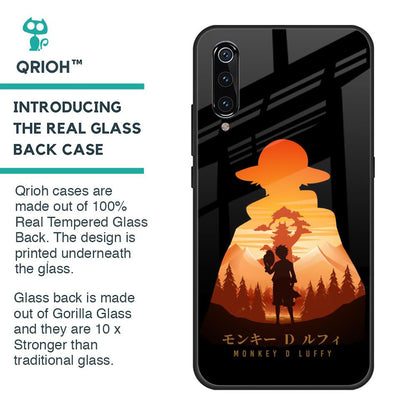 Luffy One Piece Glass Case for Xiaomi Mi A3