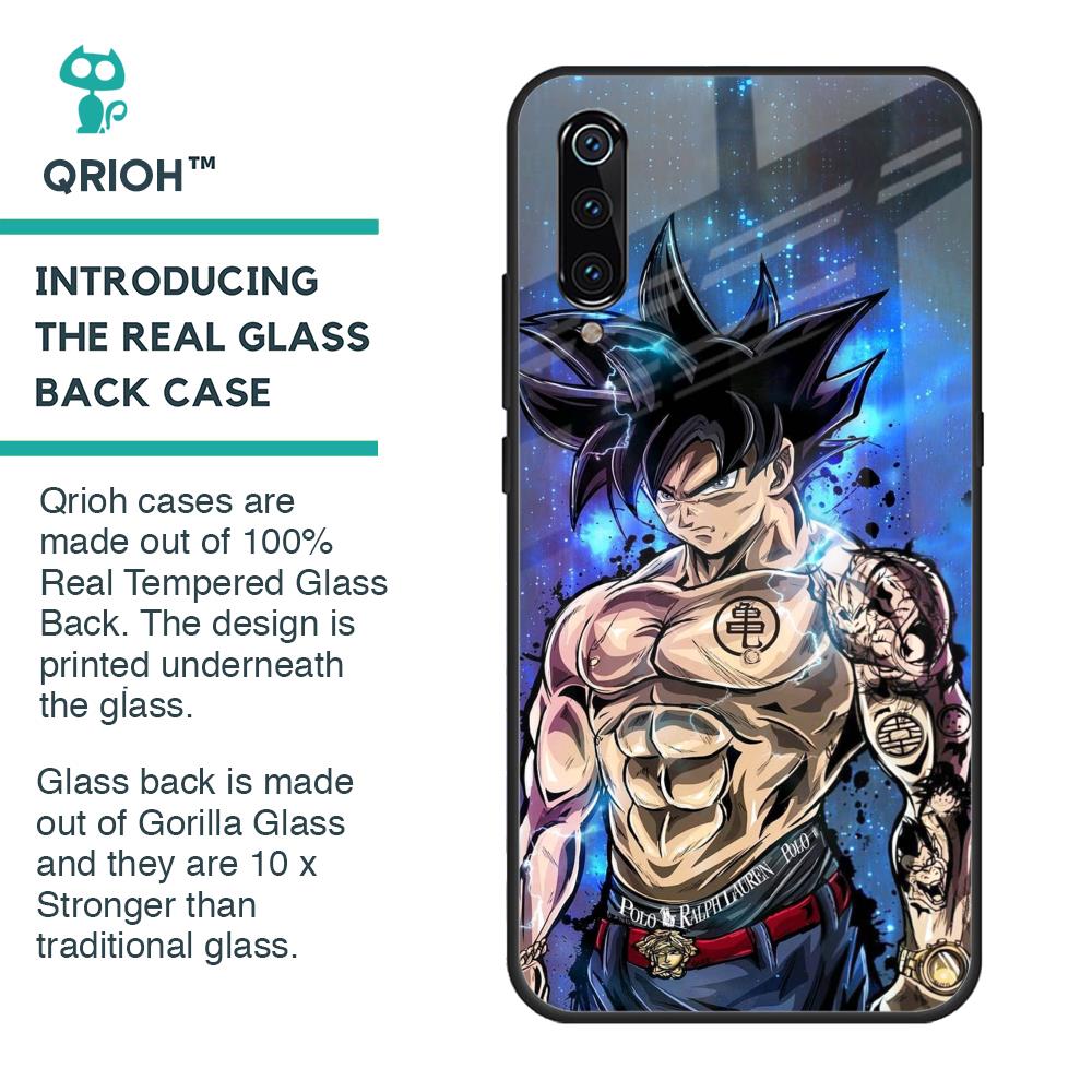 Branded Anime Glass Case for Xiaomi Mi A3