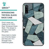Abstact Tiles Glass Case for Xiaomi Mi A3