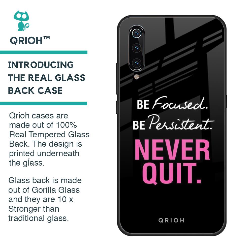 Be Focused Glass case for Xiaomi Mi A3